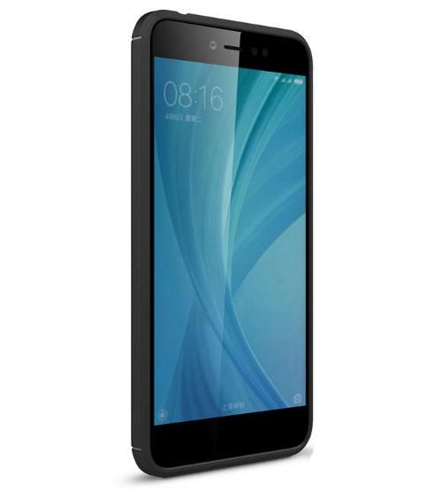 Противоударный бампер Primo Carbon для Xiaomi Redmi Note 5A - Black | Зображення 1