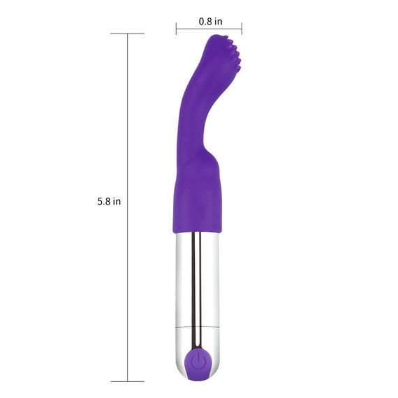 Кліторальний стимулятор - IJOY Rechargeable Versatile Tickler Purple sexstyle | Зображення 1