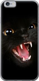 Чехол на iPhone 6 Чёрная кошка "932u-45-17620"