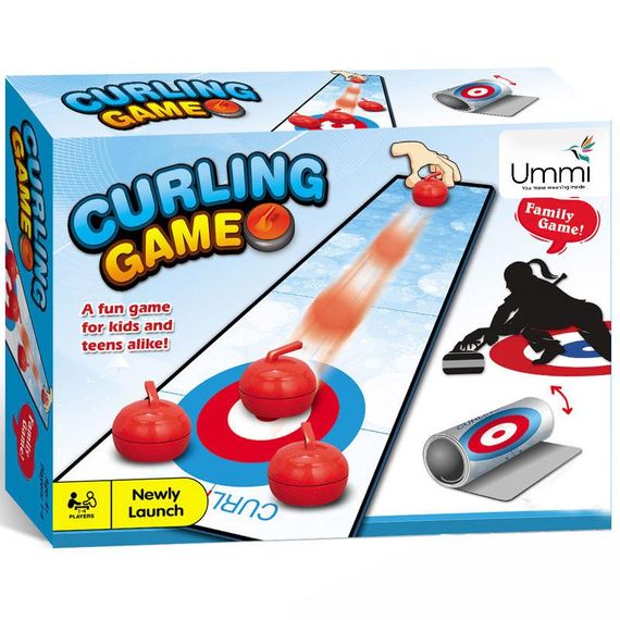Настільна інтерактивна гра Ummi 707-122 Curling Game White / Blue | Зображення 1
