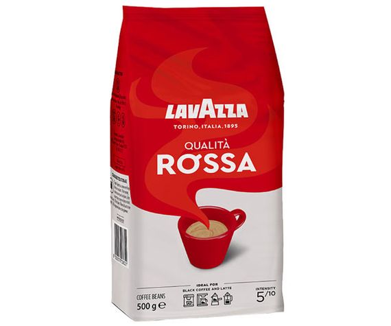 Кофе зерновой Lavazza Qualita Rossa 500г  Италия (ОРИГИНАЛ)