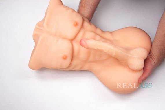 Мастурбатор чоловічий торс Mark, RealAss - 5 кг | Зображення 4