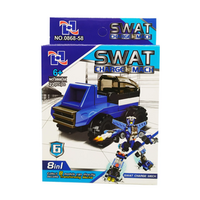 Дитячий конструктор 0868-58 поліцейський транспорт (Вид 6)