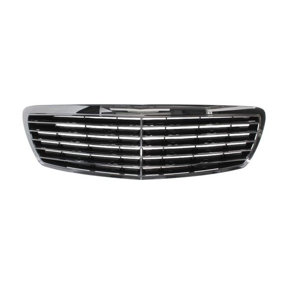Решетка Радиатора Mercedes W220 2002 - 2008 Хромированая Рестайлинг