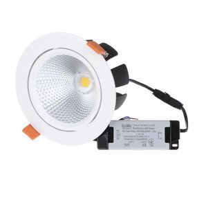 Светильник потолочный LED врезной  LED-38/20W COB WW DL