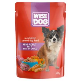 Wise Dog Beef in sauce Говядина в соусе для собак 100г