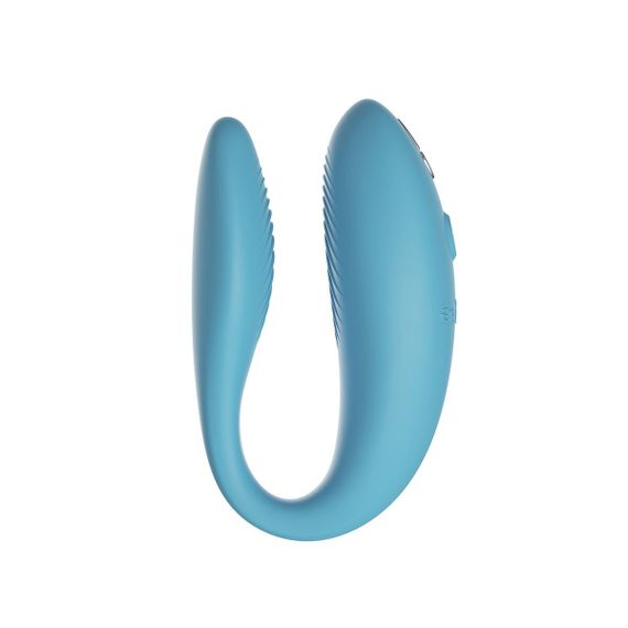 Смарт-вібратор для пар We-Vibe Sync GO Turquoise, тревел-кейс, пульт ДК | Зображення 3