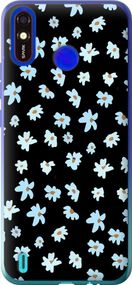 Чехол на Tecno Spark 4 Lite Цветочный "4900u-2425-17620"