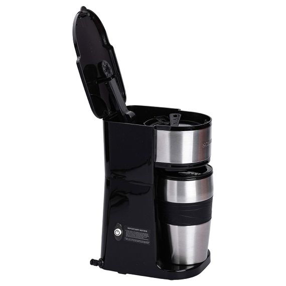 Кофеварка электрическая 420 (мл) для дома и офиса Sokany SK-04028 | Зображення 7