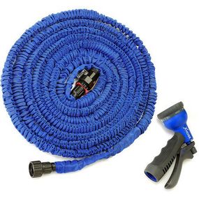Шланг садовый поливочный Magic Hose саморастягивающийся 22,5 м стрейч Икс Хоз мягкий для полива
