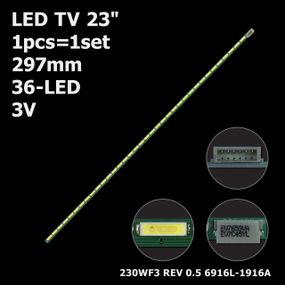 LED підсвітка TV 23" inch 36-led 3V 297mm 230WF3 LM230WF5 LM230WF3 LM230WF3-SLK1 6916L-1916A 1шт.
