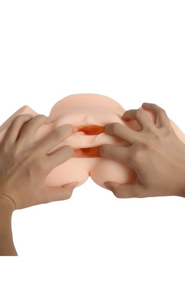 Мастурбатор вагіна й анус Catherine Large без вібрації Sex Aura | Зображення 4