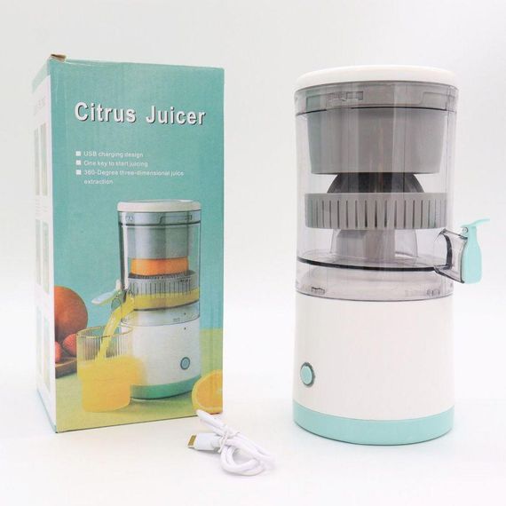 Акумуляторна соковижималка для фруктів, з USB, LY-9 / Портативна соковитискач для цитрусових | Зображення 9