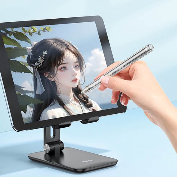 Стилус Hoco GM110 Transparent Explore active pad dedicated | Зображення 3