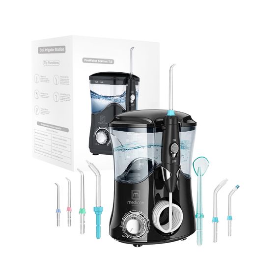 Стаціонарний іригатор Medica+ Prowater Station 7.0 black (Японія)