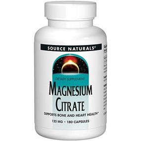 Микроэлемент Магний Source Naturals Magnesium Citrate 133 mg 180 Caps