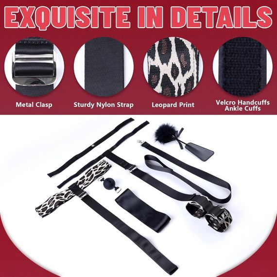 БДСМ-набір LOCKINK YEAHWOW Armbinder Restraint Set Black | Зображення 3