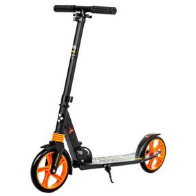 Самокат двухколесный городской Scooter City 682 Черный