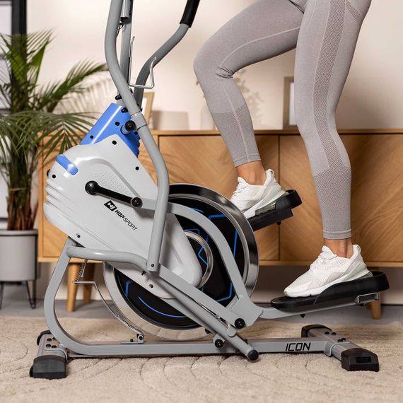Орбитрек магнитный Hop-Sport HS-400B Icon серебристый | Зображення 6