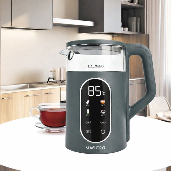 Электрочайник Maestro MR-023-GREEN, 1.7 л, 2200 Вт, с регулировкой температуры | Зображення 2