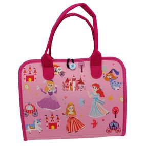 Детская развивающая сумочка-логика XX4028 тактильные, развивающие упражнения, из фетра