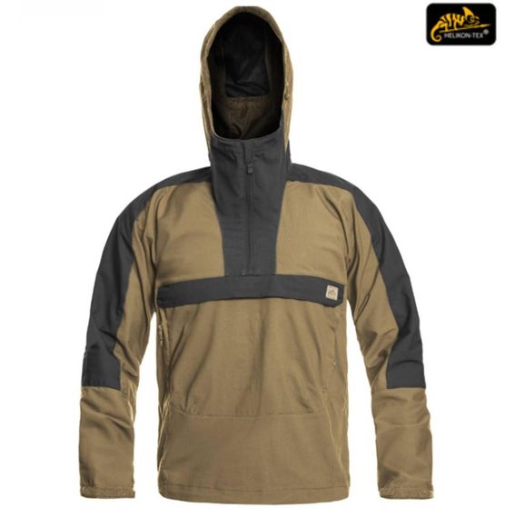 Куртка анорак Helikon-Tex Woodsman Dura Canvas Койот/Сірий