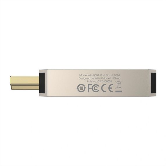 Переходник WIWU Wi-HB004 Infinite USB-C to HDMI Silver | Зображення 2