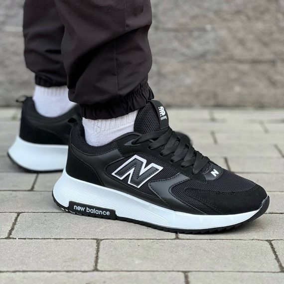 Кросівки New Balance весна-літо колір чорний, білий | Зображення 5