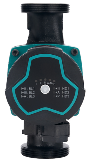 Циркуляційний насос Aquatica GPA25-4/180 III енергозберігаючий, 5-25Вт Hmax 4м Qmax 47л/хв Ø1½" 180мм + гайки (774043) | Зображення 4