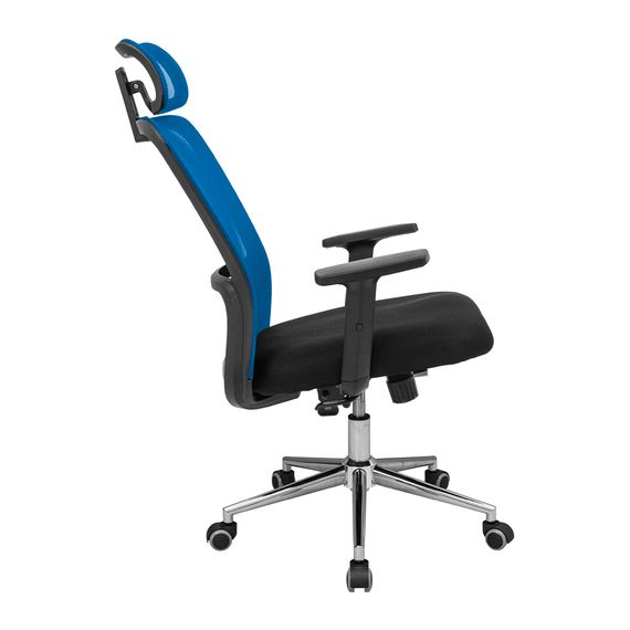 Крісло Експерт Хром M-2 (Anyfix) Сітка синя | Зображення 4