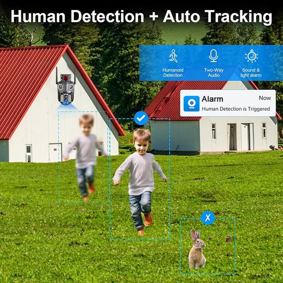 Камера відеоспостереження PTZ вулична WiFi 3L-V35 XPRO IPC-3L-V33 V380PRO (45044-16976_1084) | Зображення 3