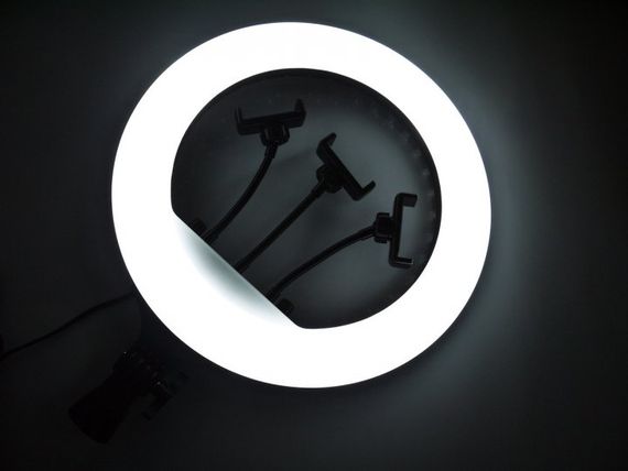Оригинальная лампа RL-14 Кольцевая LED лампа 36см 220V | Зображення 1