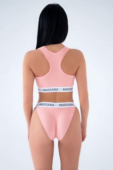 Бавовняні трусики MARSANA BRIDGET 01-191 Персикові S | Зображення 4