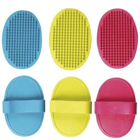 Flamingo Brush Oval фламинго браш овал масажна щітка для собак, овальна, гума