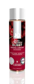 Змазка на водній основі JO H2O — Cherry Burst (120 мл) без цукру, рослинний гліцерин Sex Aura