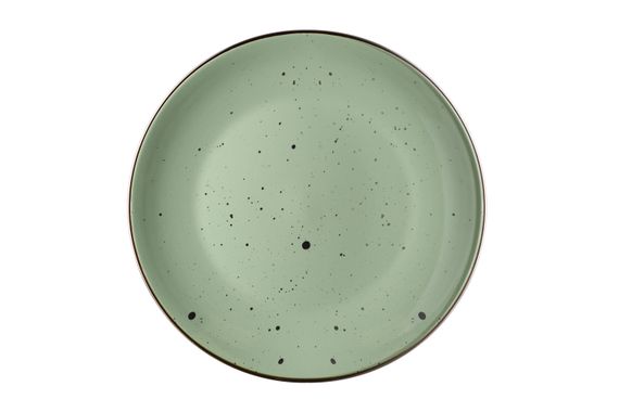 Тарелка обеденная Ardesto Bagheria, 26 см, Pastel green, керамика (AR2926GGC)