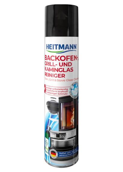 Пена для чистки духовки, гриля и камина Heitmann Backofen-, Grill- und Kaminglas Reiniger 400 мл