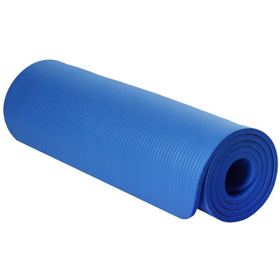 Коврик для йоги и фитнеса Павер систем PS-4017 NBR Fitness Yoga Mat Plus Blue (180х61х1) | Зображення 5