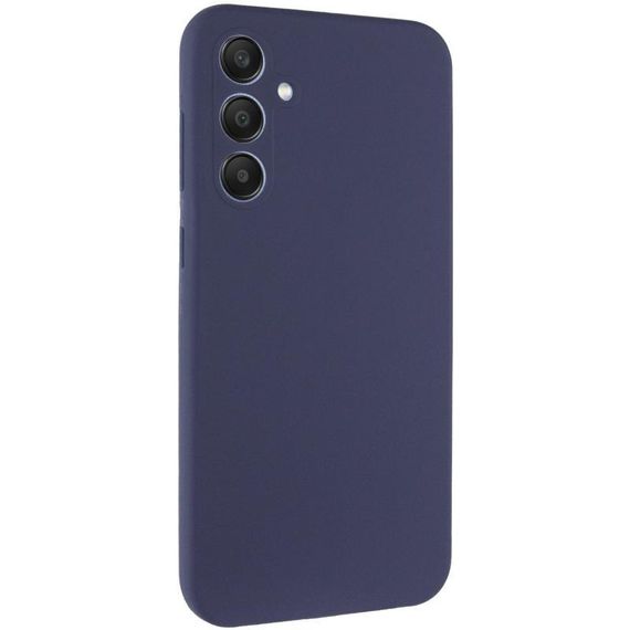 Чехол Silicone Cover Ummi Lakshmi Full Camera (AA) для Samsung Galaxy S25 Синий / Midnight Blue
