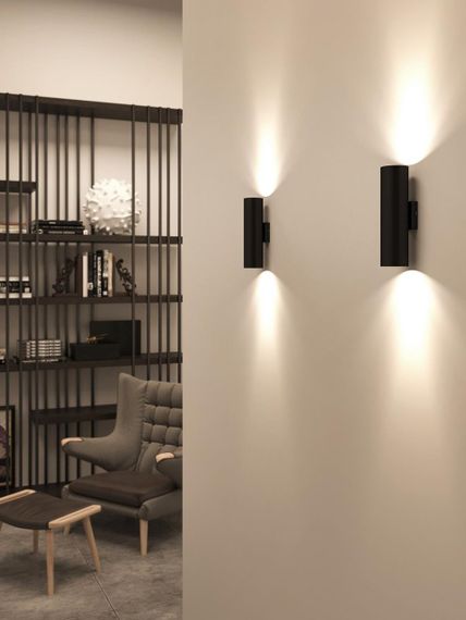 Бра (настінний світильник) Chime WDI210 Муар, Чорний, Atmolight | Зображення 5