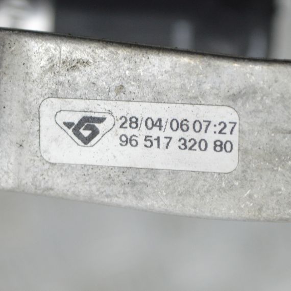 Патрубок повітря 2.7 HDI Peugeot 607 трубка інтеркулера розгалужувач Пежо 607 9651732080 | Зображення 3