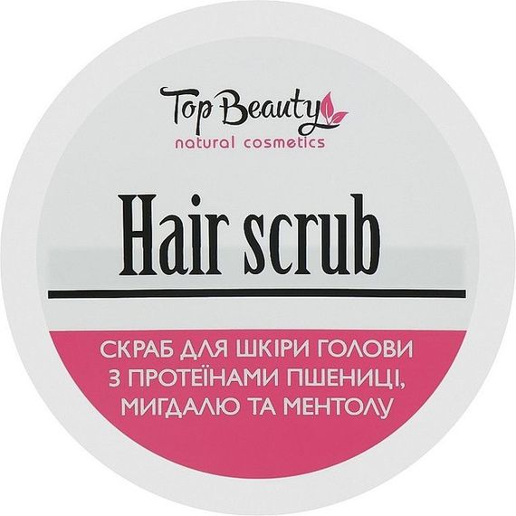 Скраб-пилинг для кожи головы Top Beauty 250 мл против перхоти и зуда стимулирует рост волос (4820169183392)