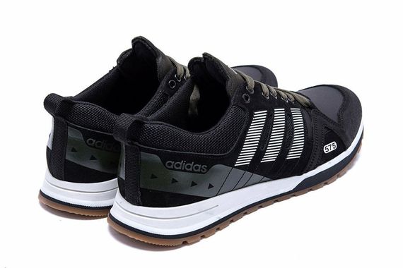 Кросівки демісезонні Adidas колір сірий, чорний, білий | Зображення 5