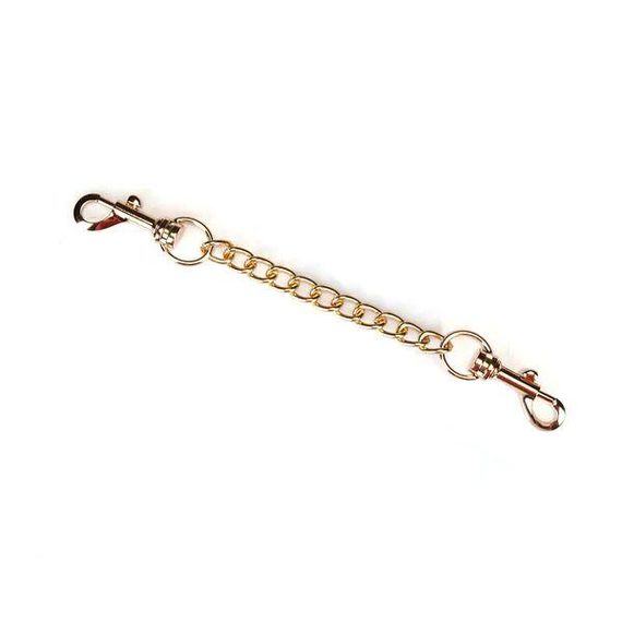 Наручники Liebe Seele Boudoir Amor Wrist Cuffs Black, соединительная цепочка на карабинах Sex Aura | Зображення 7
