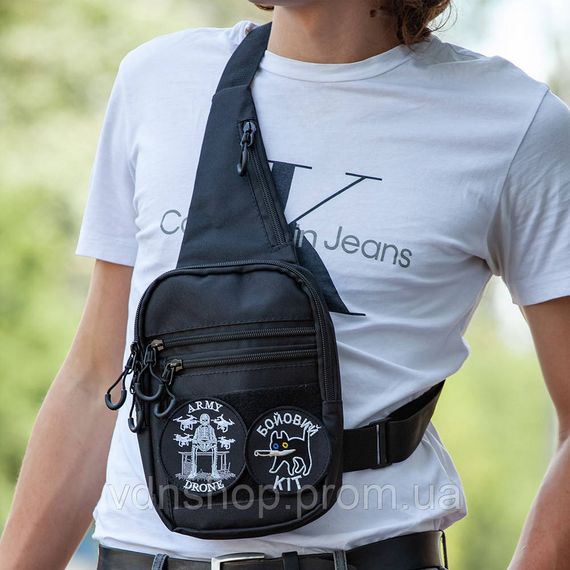 Тактические сумки для города, Многофункциональная тактическая сумка, Практичная мужская сумка слинг MH-78 | Зображення 3