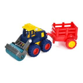 Детская машинка инерционная "Строительная" 2018-55 с прицепом  Вид 2