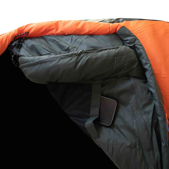 Спальний мішок Tramp Boreal Long кокон правий orange/grey 225/80-55 UTRS-061L-R | Зображення 5