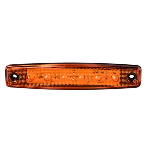 Повторювач габариту (палець) 6 LED 12/24V жовтий