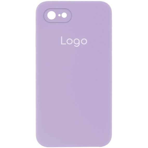 Чохол Silicone Case Square з повним захистом камери для iPhone 7/8/SE 2020 Колір 70.Deep Navy | Зображення 8