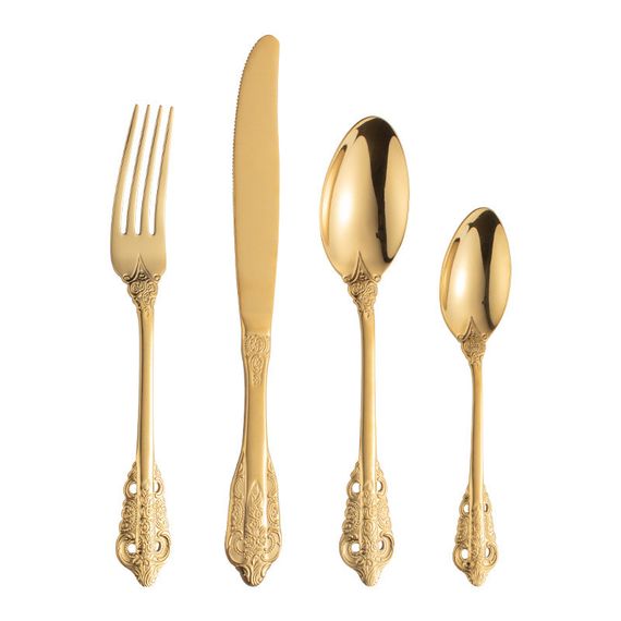 Набір столових приборів Gold Vintage (на 6 персон) | Зображення 1
